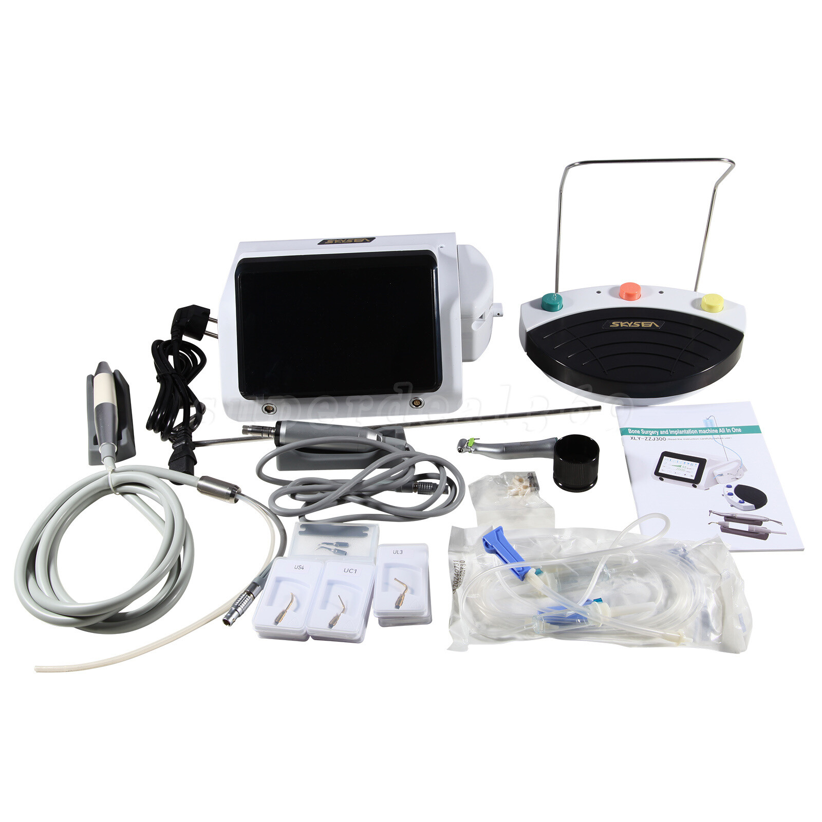 Dental Piezo Surgery & Implant Motor Device 2 IN 1 SURGIC TOUCH Bone Cutter po