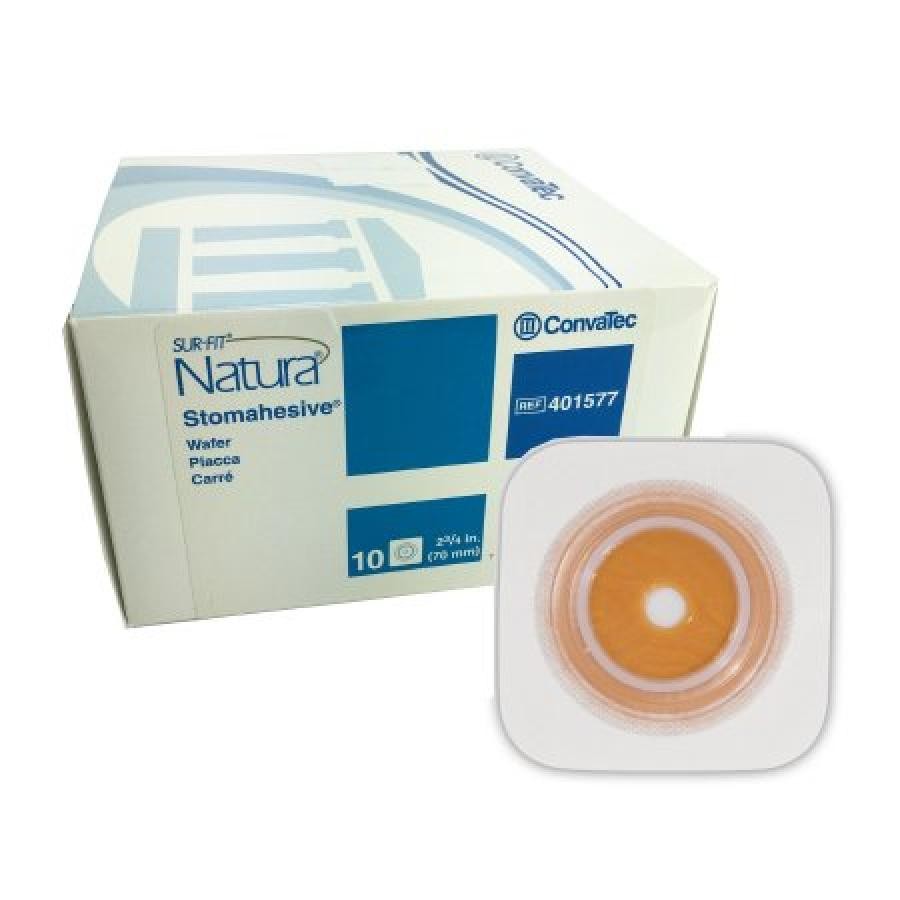 SurFit Natura Barrier Trim Stomahesive No Tape 70mm Flange 1-7/8-2.5″, 5×5″, 10