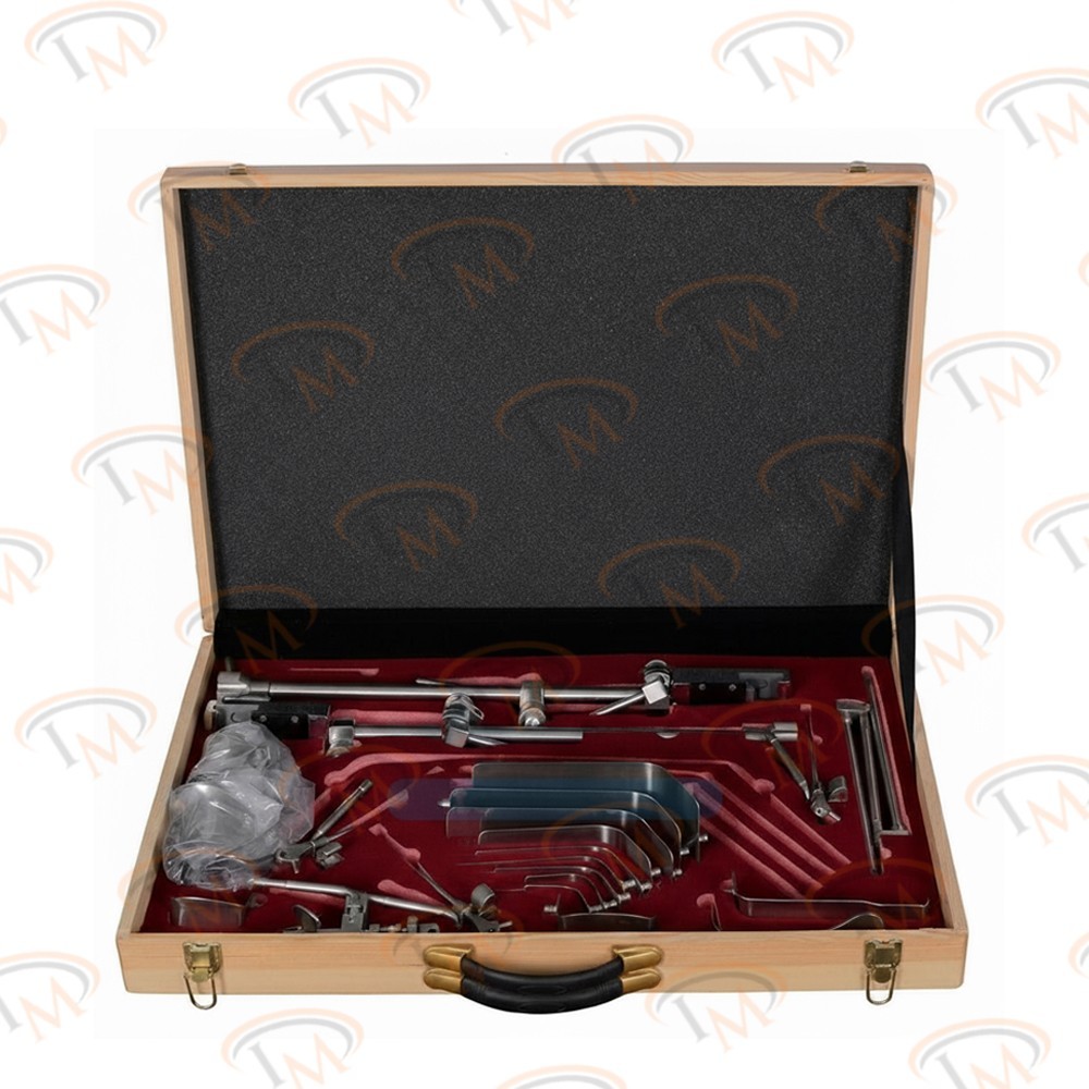 Thompson Retractor Complete Set Stainless Steel With box