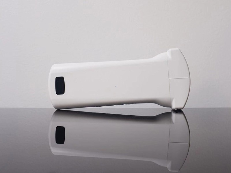 Convex probe handheld color Doppler ultrasound scanner with 192 array elements