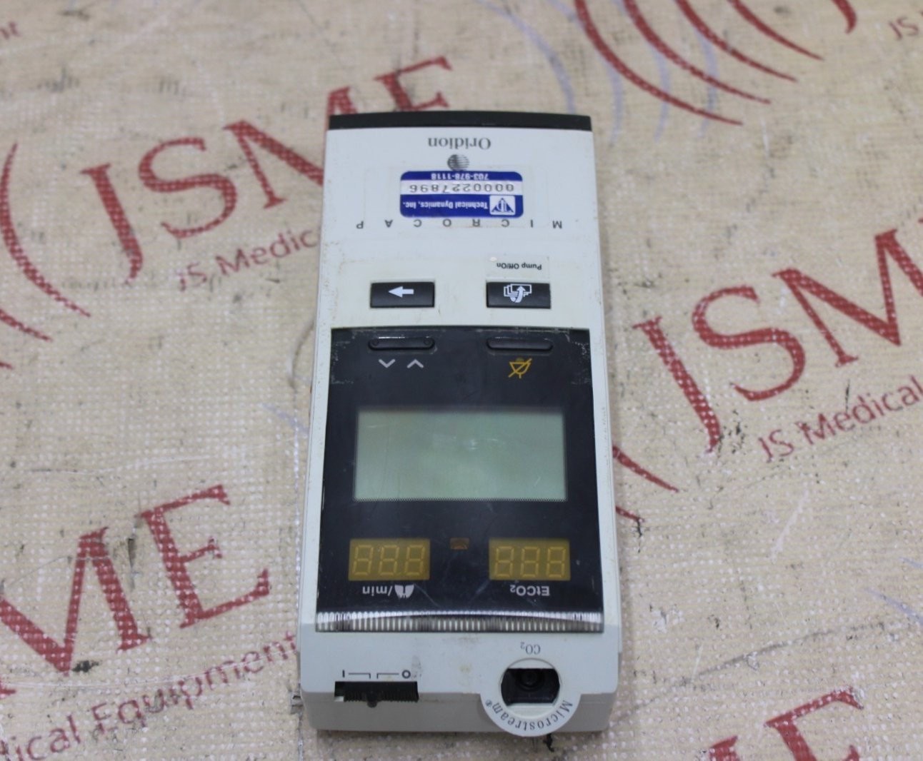 Oridion Microcap Microstream Handheld Capnograph w/ Battery
