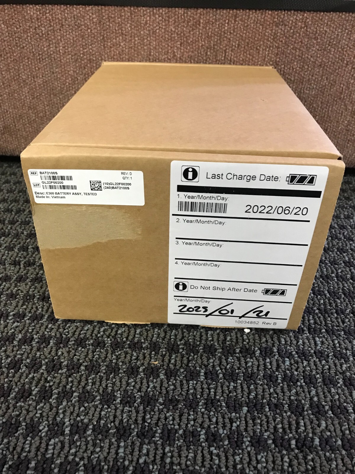 Newport BAT2100S Battery Kit for E360. New