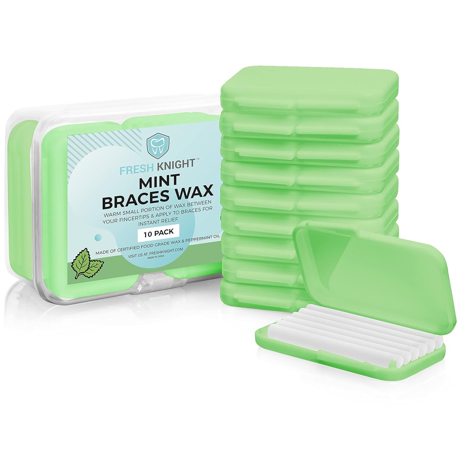 Braces Wax Mint Scent – 10 Cases