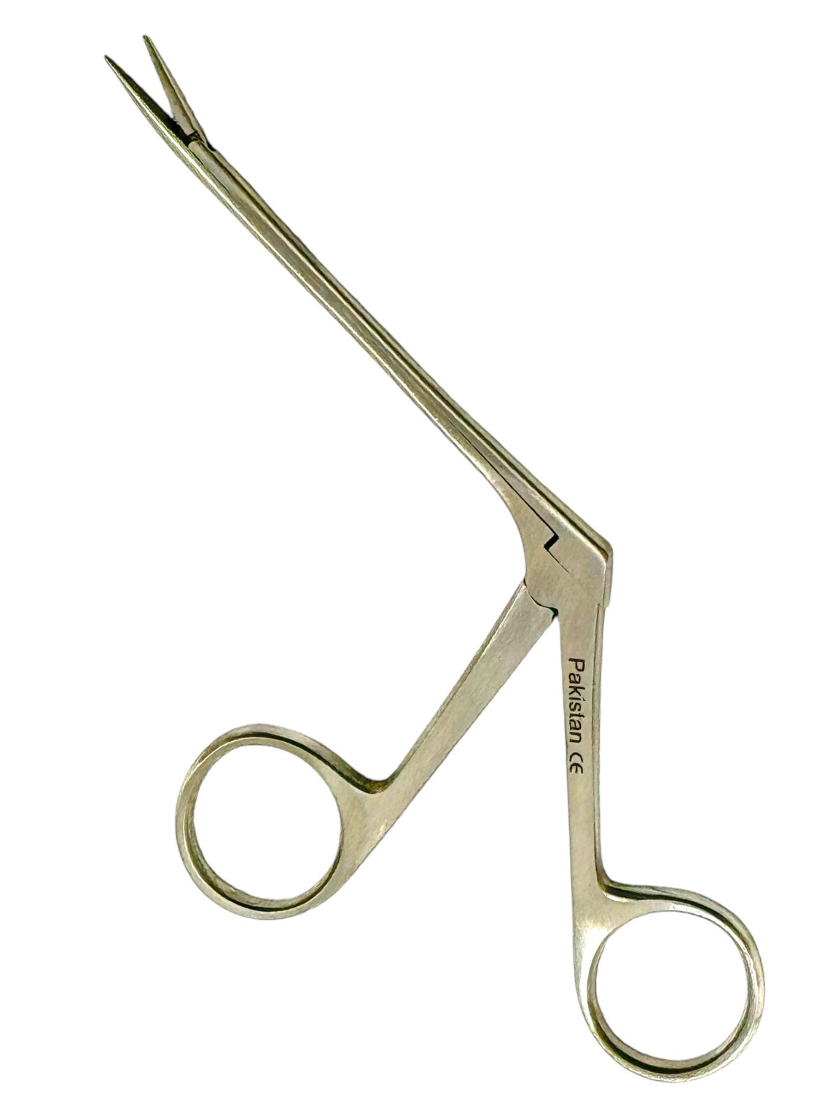 Pocket Size Alligator Forceps With Micro Serrated Tips 3.5″ Long Neck Forceps