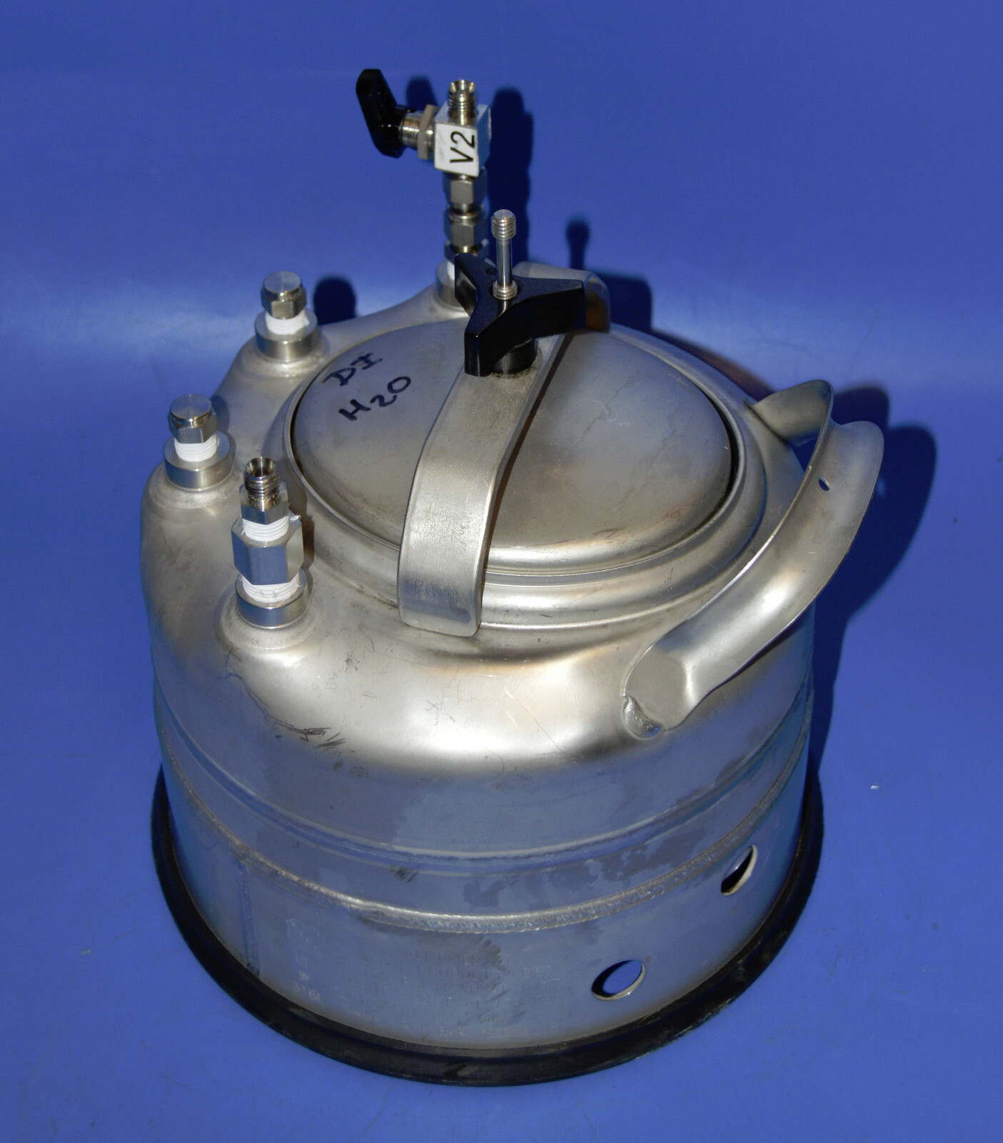 Alloy Products 316L Stainless Steel Pressure Vessel 132psi MAWP @100°F MDMT -20F