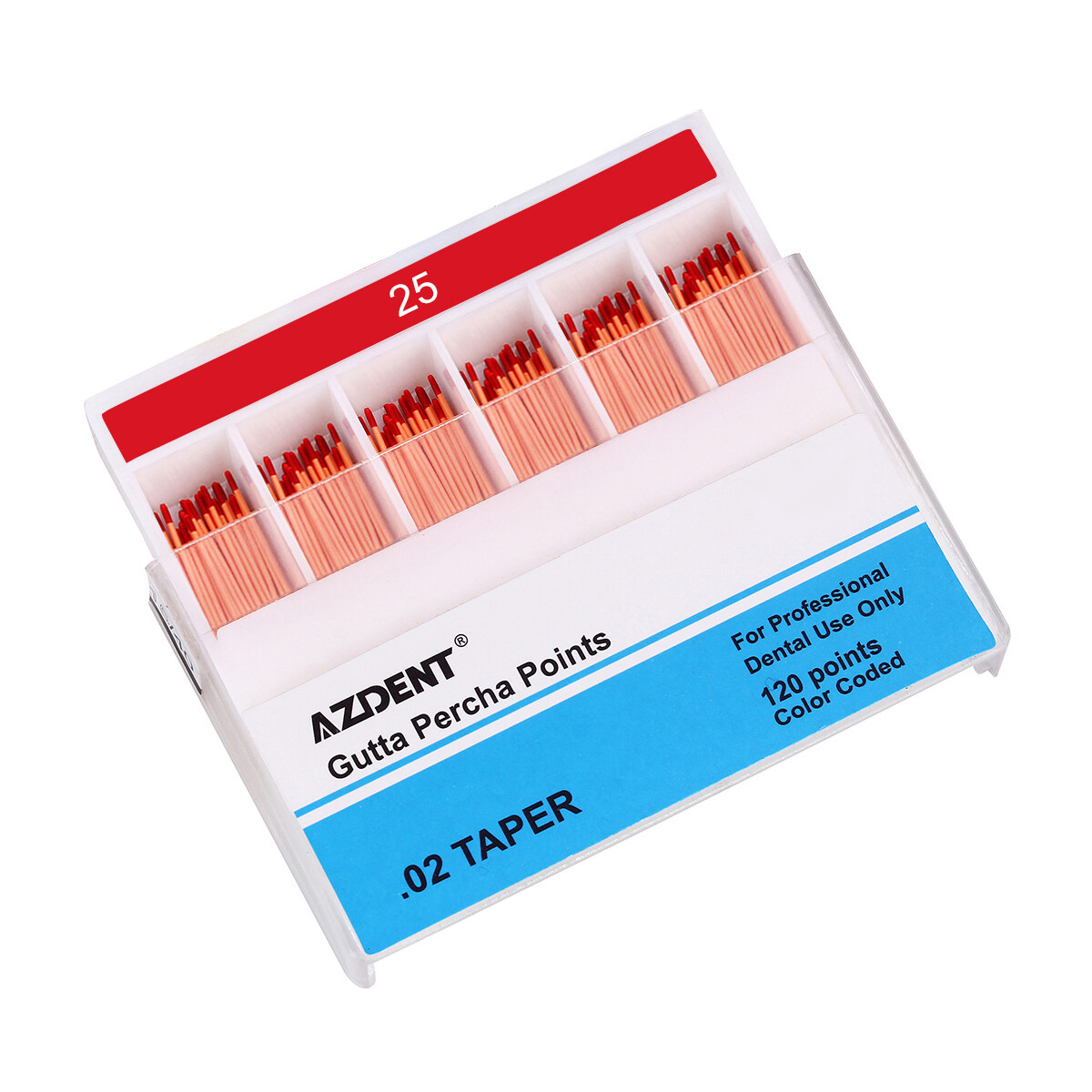 Dental Gutta Percha Points 0.02 /Absorbent Paper Points For Root Canal Treatment