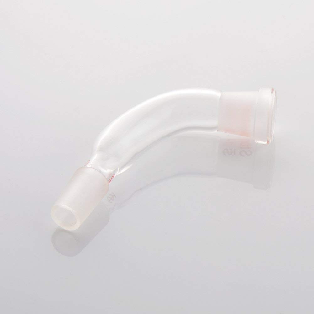 Durable Borosilicate Distillation Adapter with 105° Bend – 24/40 Joint Size