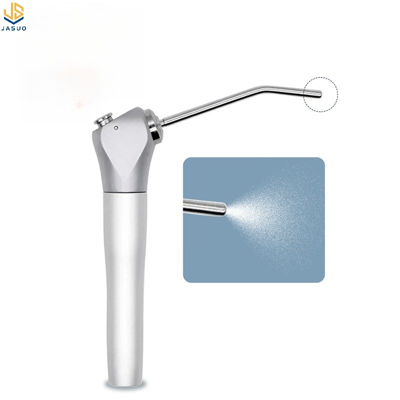 Dental Air Water Spray Triple 3 Way Button Syringe Handpiece + 2 Nozzles Tips
