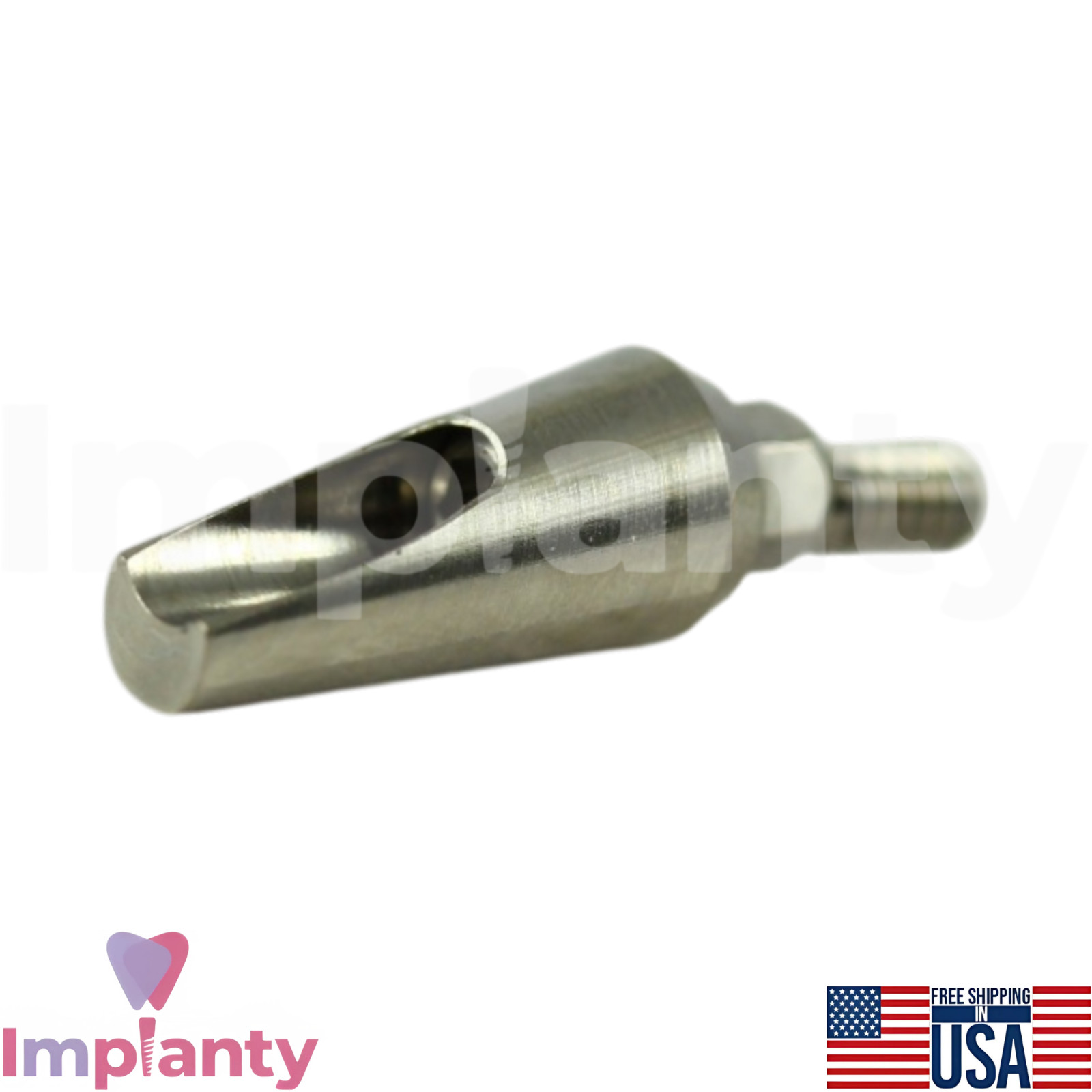 MIS® Compatible Titanium Angulated Prosthetic 15° NP Int Hex 2.10mm Lab