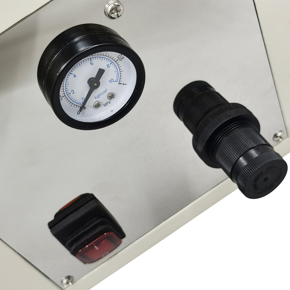 Vertical Lab Recirculating Sandblaster for Bracket Blasting 110V 36 Mesh Emery
