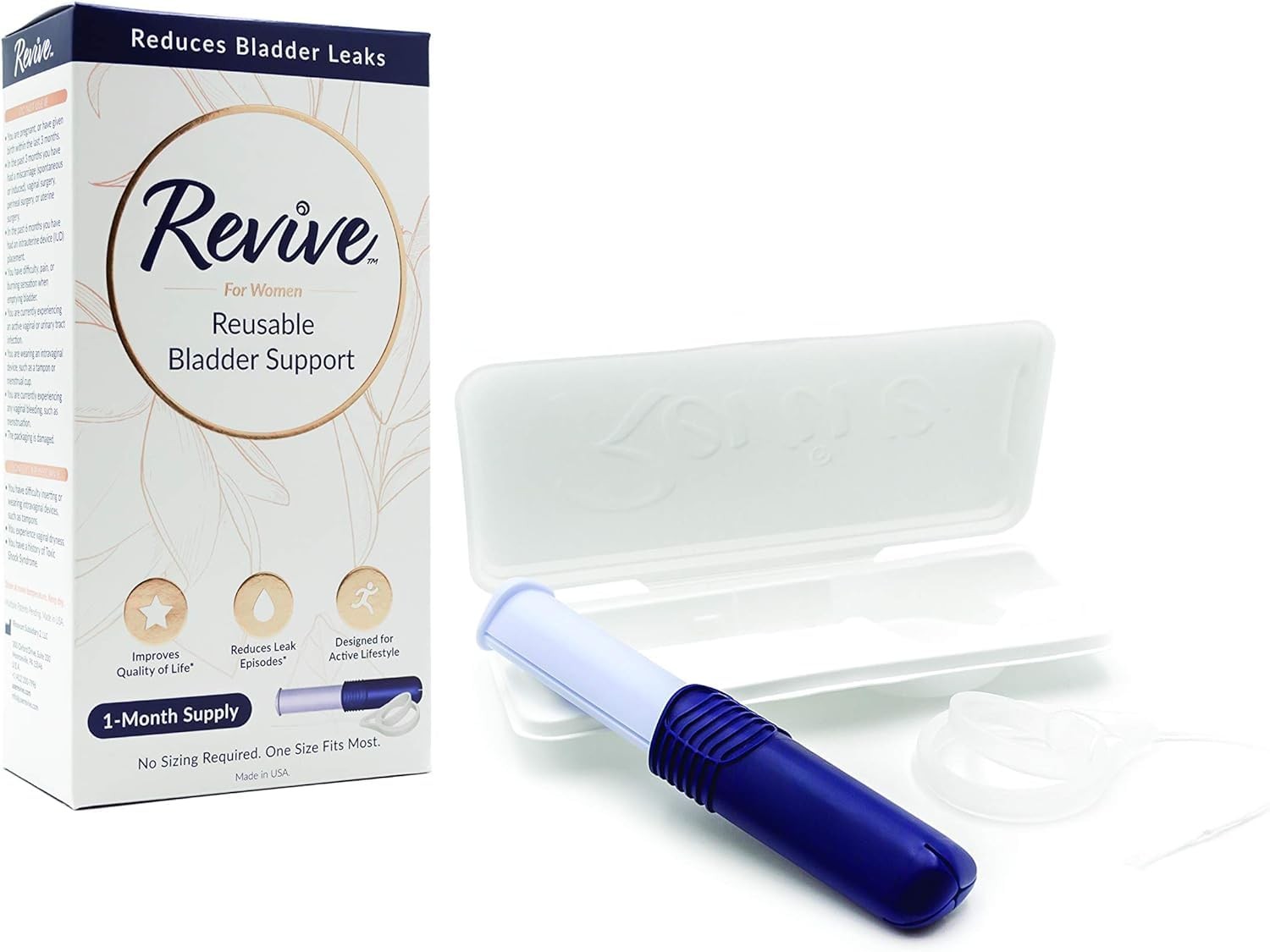 Rinovum Revive Bladder Pessary For Vaginal Device For Stress Alternative To