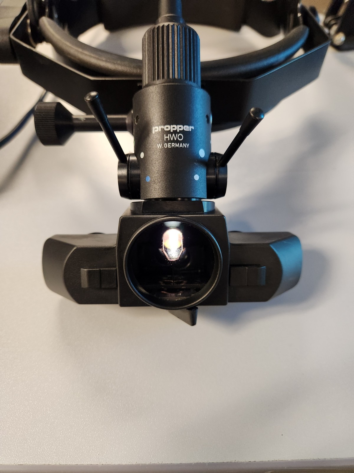 Propper Heine Omega Binocular Indirect Ophthalmoscope With Power Supply