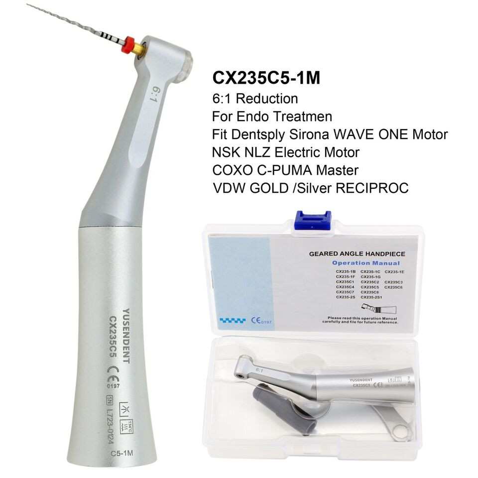 COXO Dental Endo Contra Angle Reduction Handpiece 6:1 8:1 10:1 for Dentsply NSK