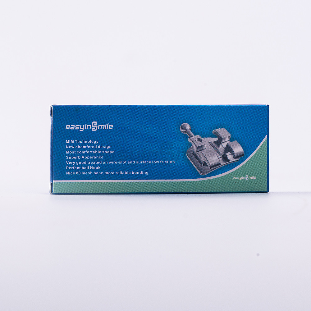 10Pack Easyinsmile MINI Brackets MBT 022 with Hook 345 Dental Orthodontic Braces