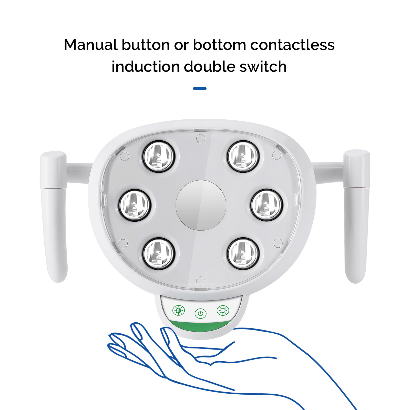 COXO Dental 6 LED Lamp Oral Light Induction Senser Control Lamp for Dental Chair