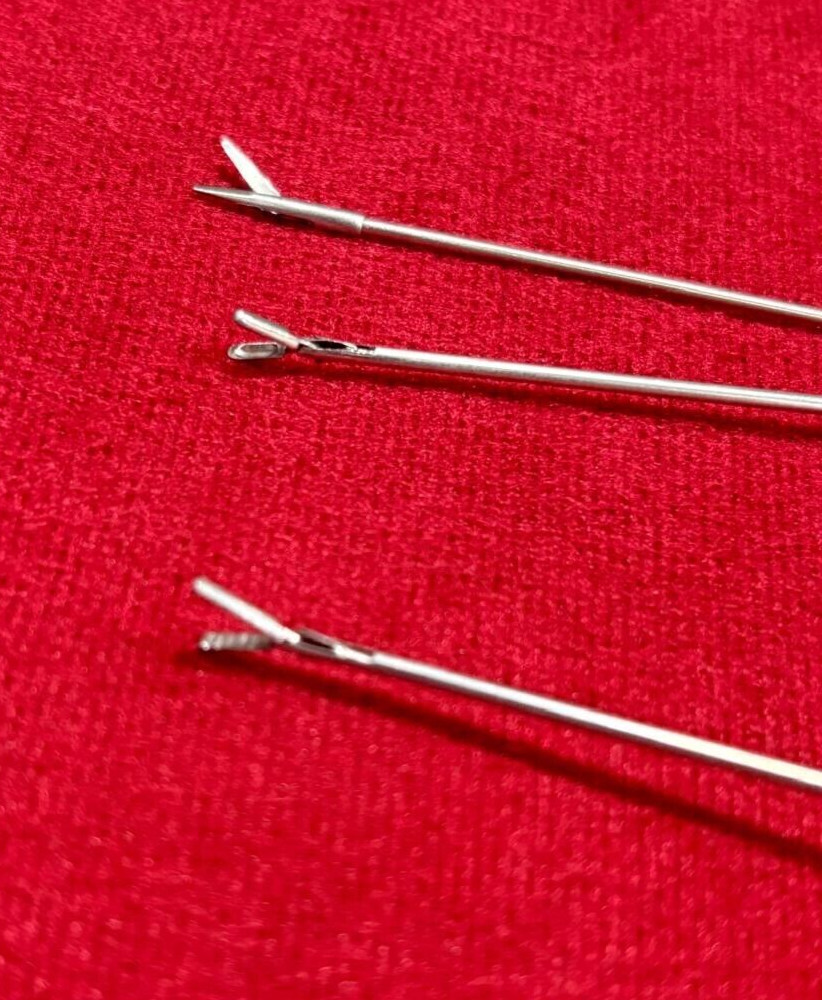1Set-Laparoscopic Cystoscope Sheath Full Surgery Set 22FR & Graspers 5FR SS