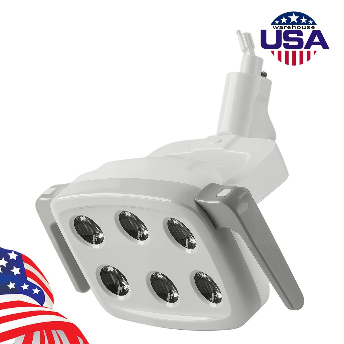 Dental Oral Cold Light Lamp For Chair Unit 6 LED Brightness Infrared sensor