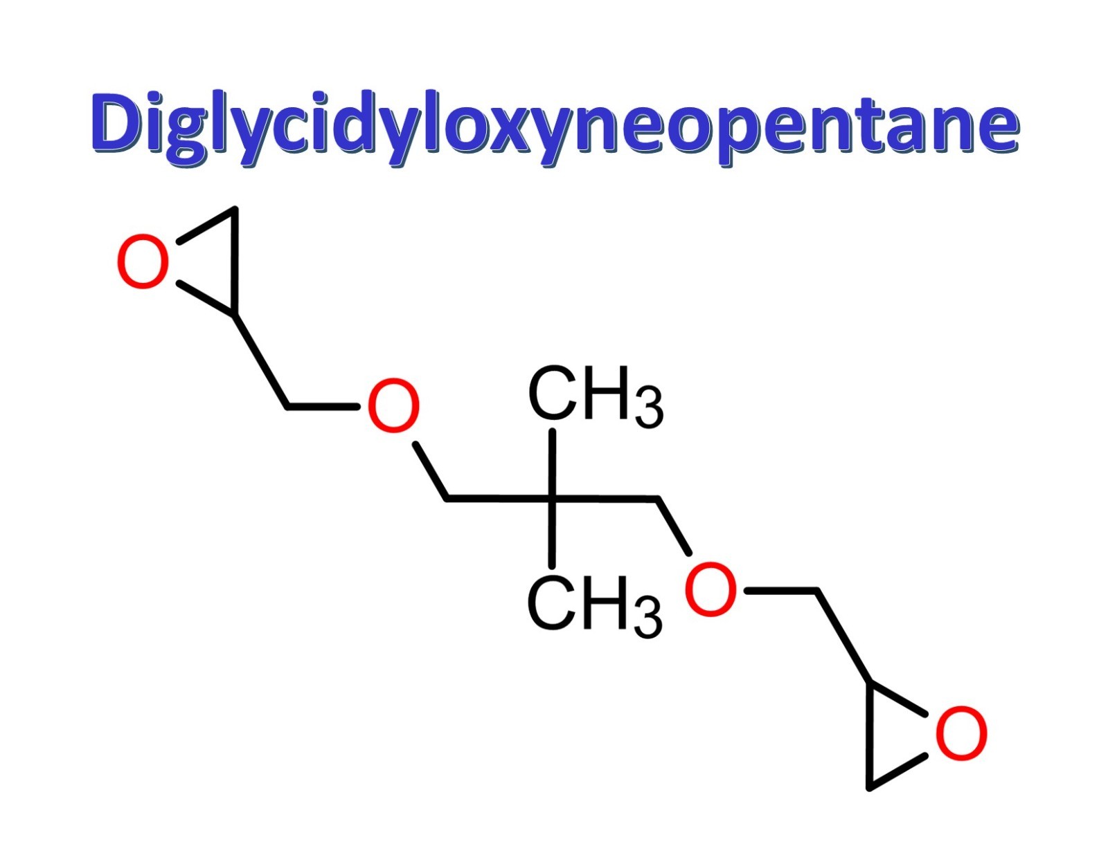 Diglycidyloxyneopentane, CAS 17557-23-2
