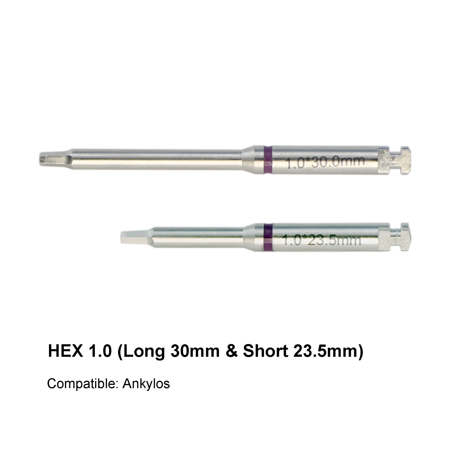 Implant Driver Latch Screwdriver Hex 1.2 1.25 T5 Astra Zimmer Thommen ICX 3i MIS