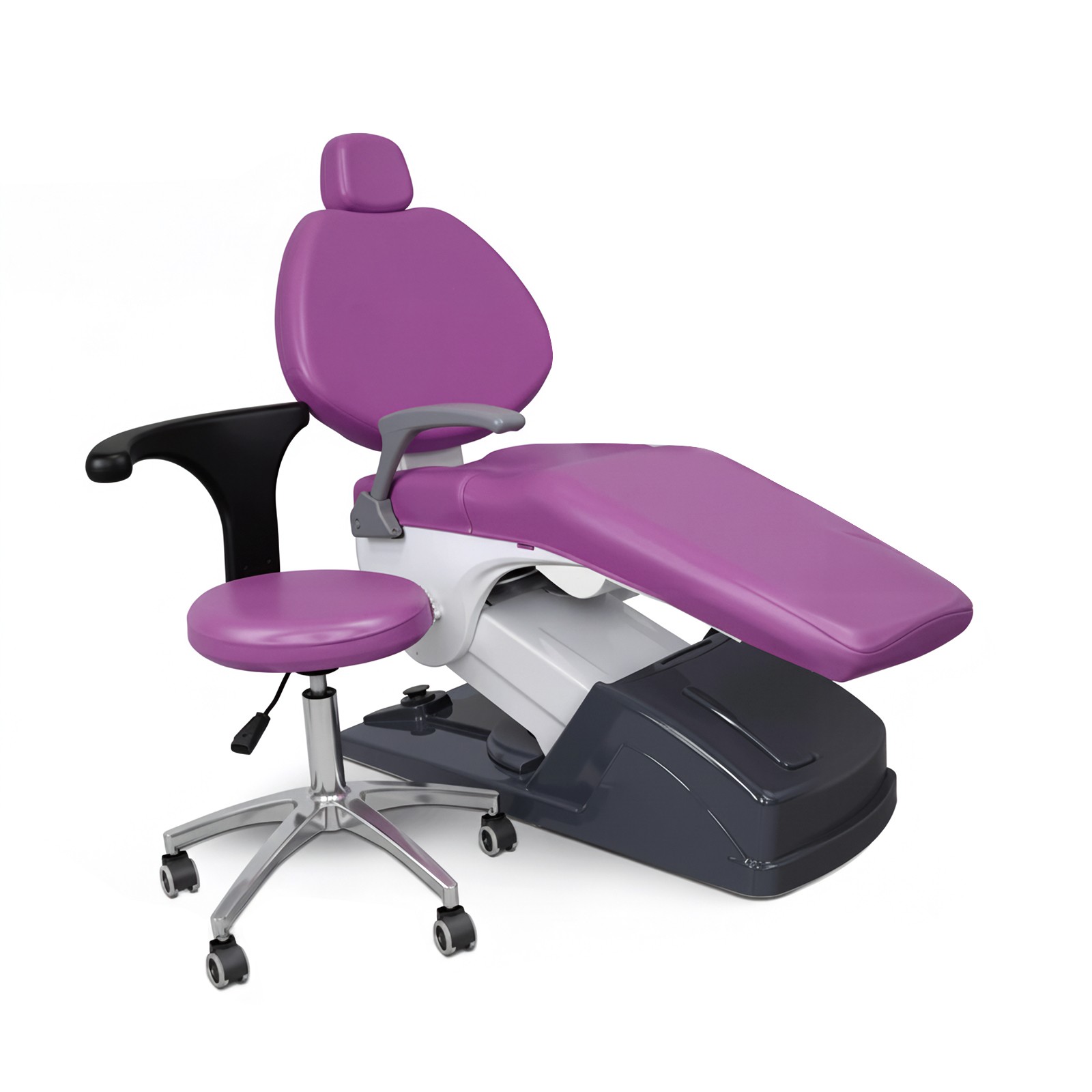 4Pcs/Set Colorful Dental Chair Seat Cover Waterproof Chair Protective Sleeves PU