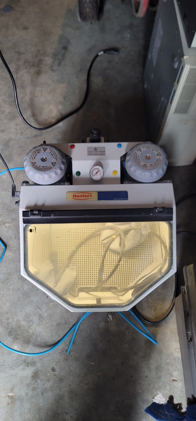Renfert Basic Quattro IS 29551000 Dual Tank Sandblaster