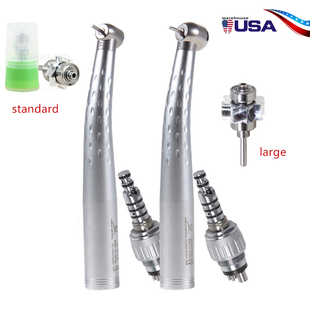 Dental High Speed Handpiece Turbine/4 Hole Quick Coupler /standard/large head