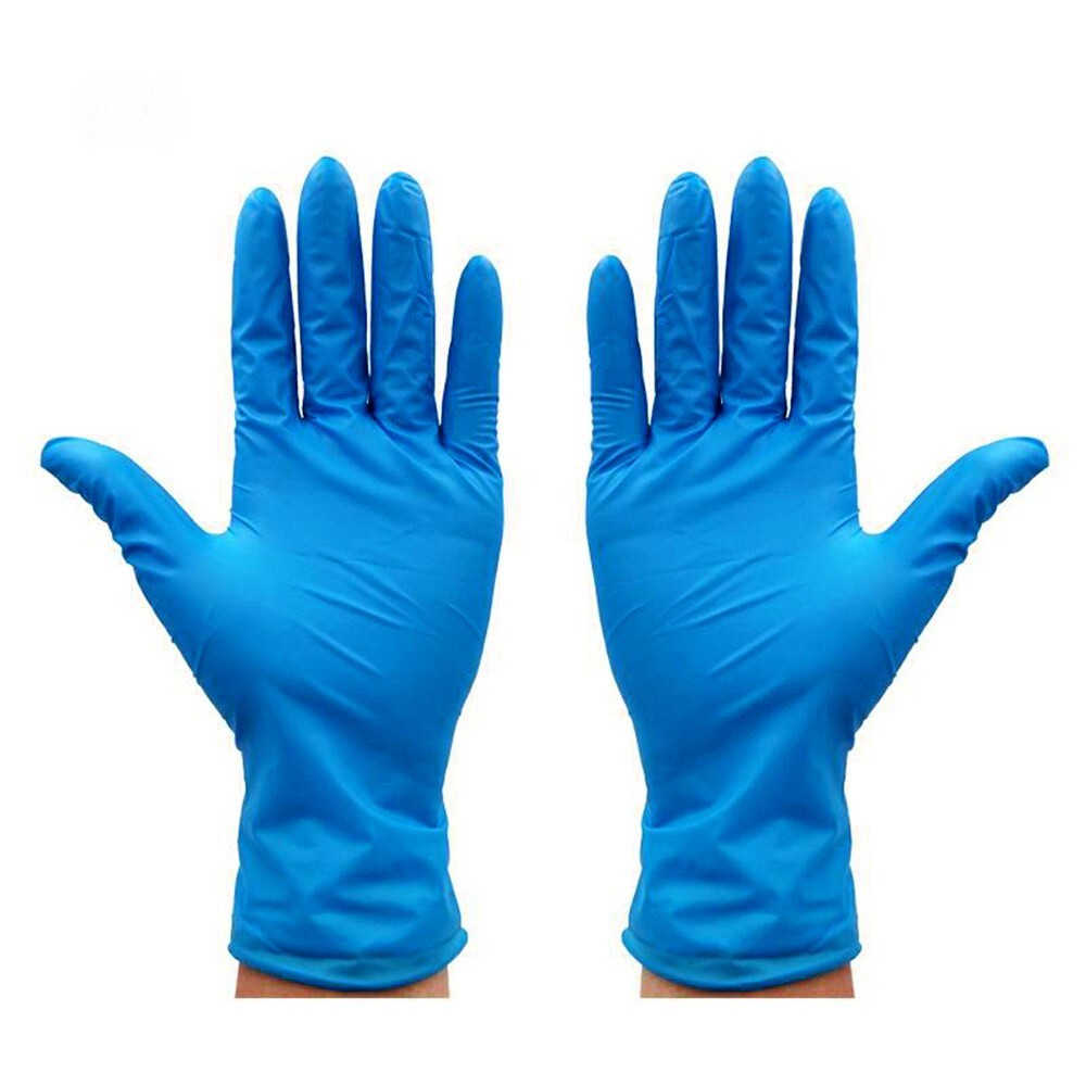 100 4mil INDIGO or BLUE Nitrile Medical Disposable Exam Gloves Latex Powder Free