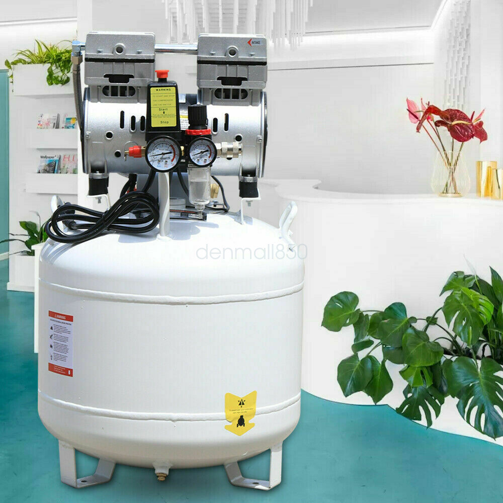 40L 750W 165L/min 110V/60HZ Dental Medical Air Compressor Silent Air Compressor