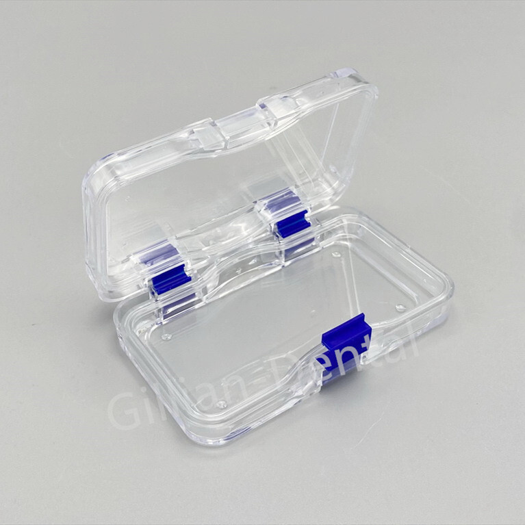 Acrylic Membrane Case Display Storage Box Jewelry Chip Shockproof 10*6*2.2cm