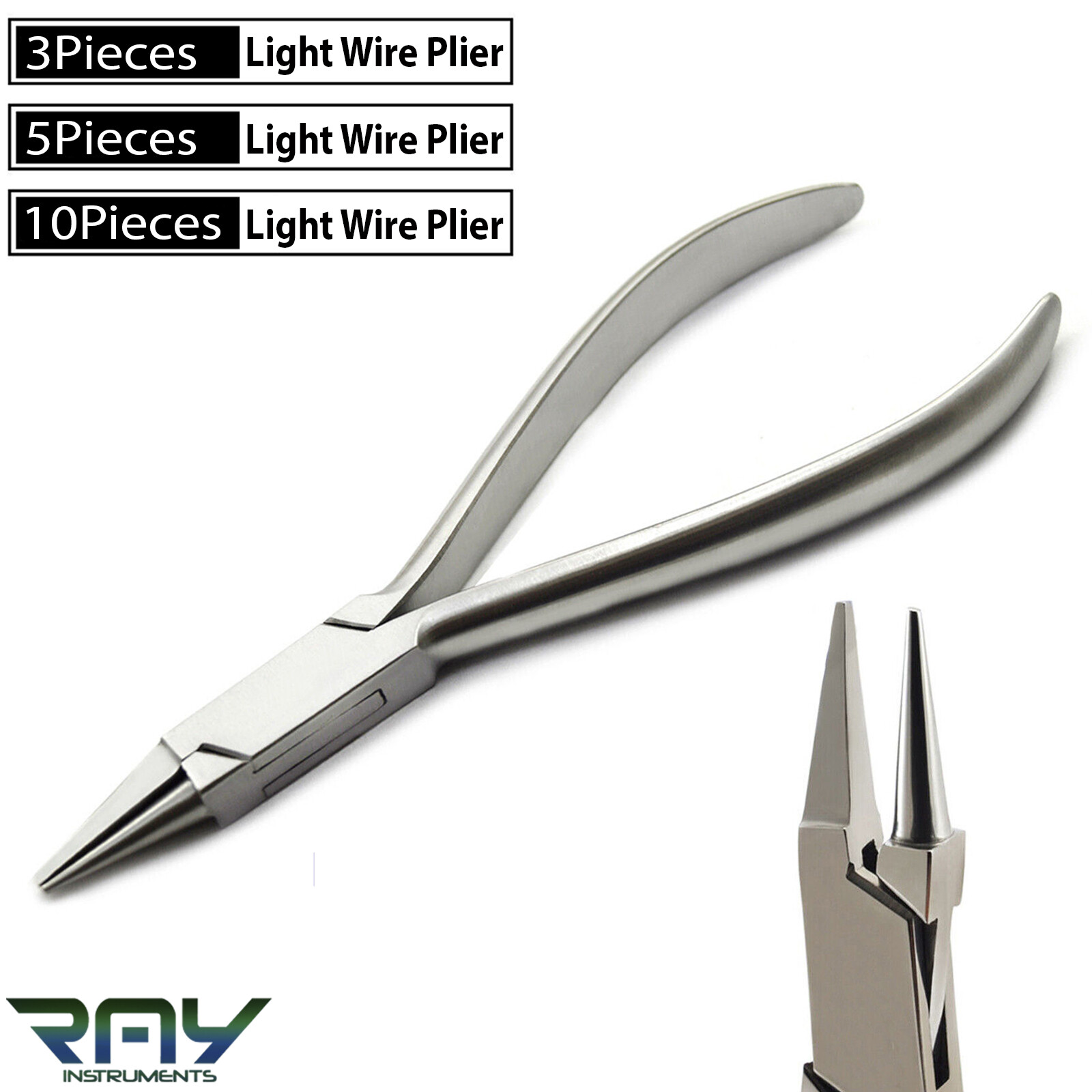 Dental Orthodontic Light Wire Bending Plier Bird Beak Angle Loop Forming Pliers