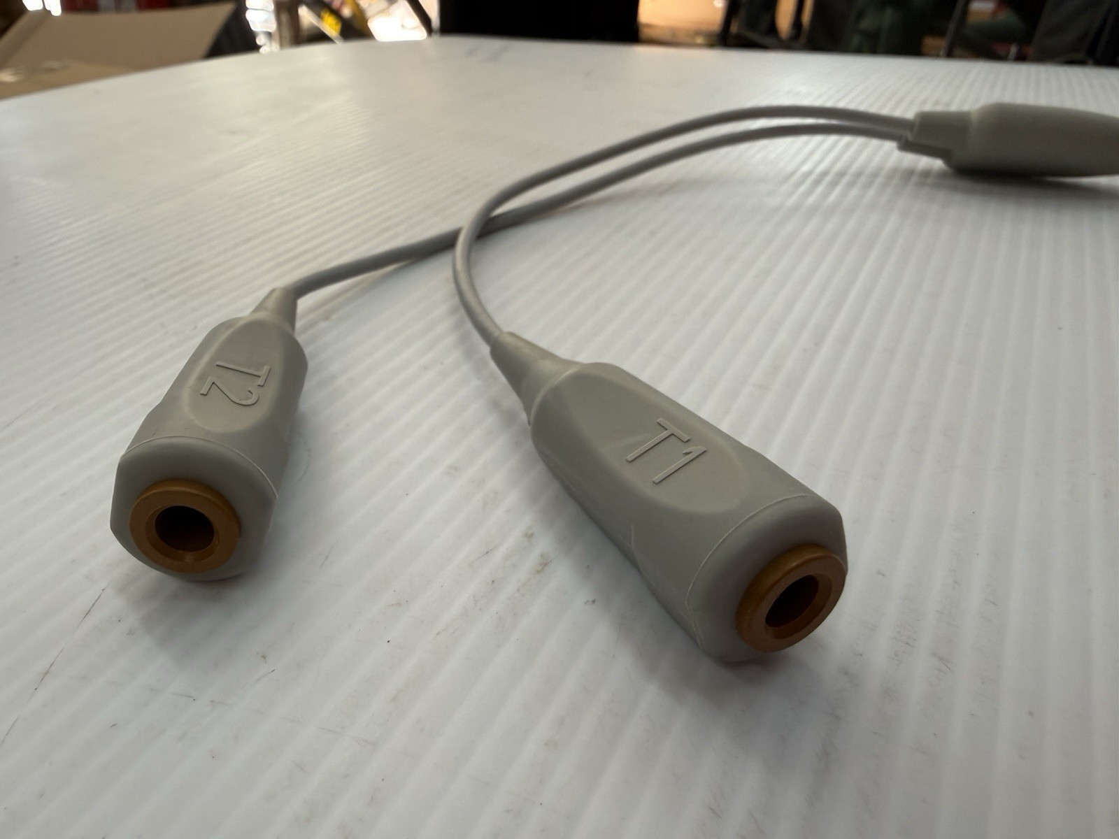 GE Vyaire 2016998-001 Temperature Cable – Dual Probe for 400 Series OEM