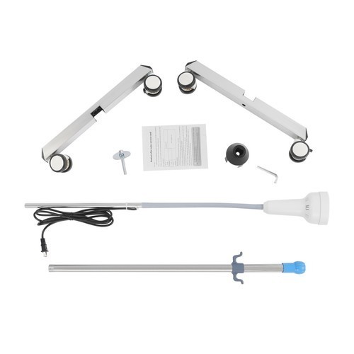30W Adjustable Height LED Examination Light Floor Standing Examination Lamp 360°