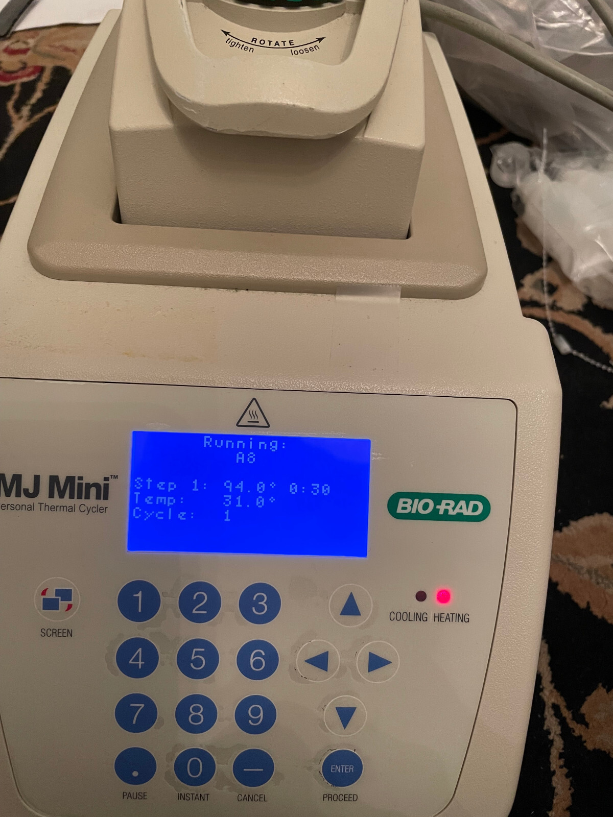 Bio-rad MJ Research cycler thermal controller mini cycler microplate PTC-1148