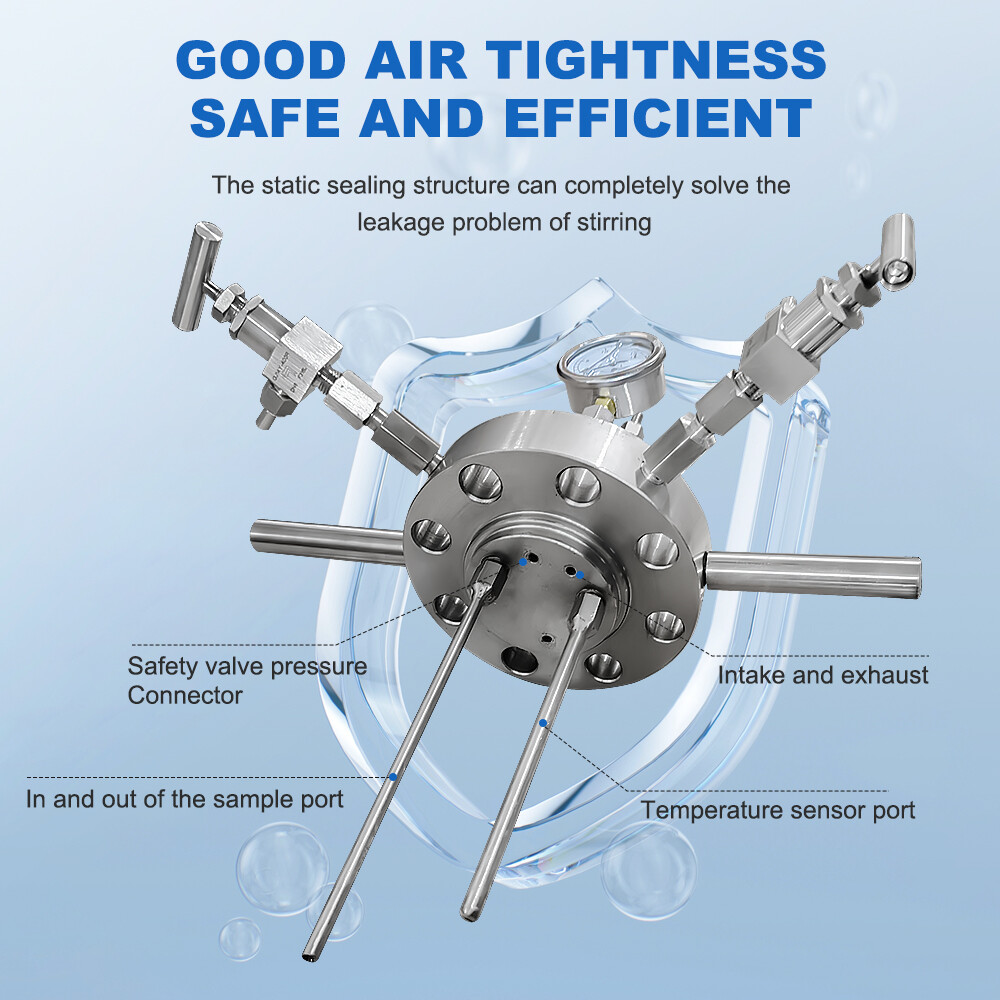 0.25L Lab High Pressure Hydrothermal Reactors Chemical Autoclave Vessel 22MPa