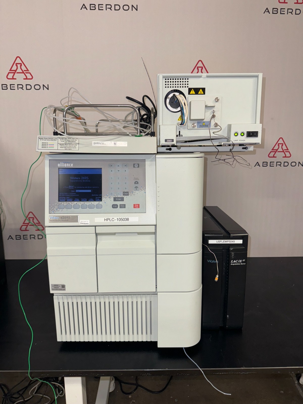 Waters e2695 Separations Module 2998 PDA Detector HPLC System #18233