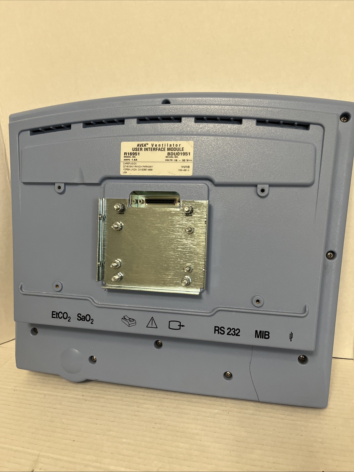 Carefusion Vyaire Avea User Interface Module UIM, R16951