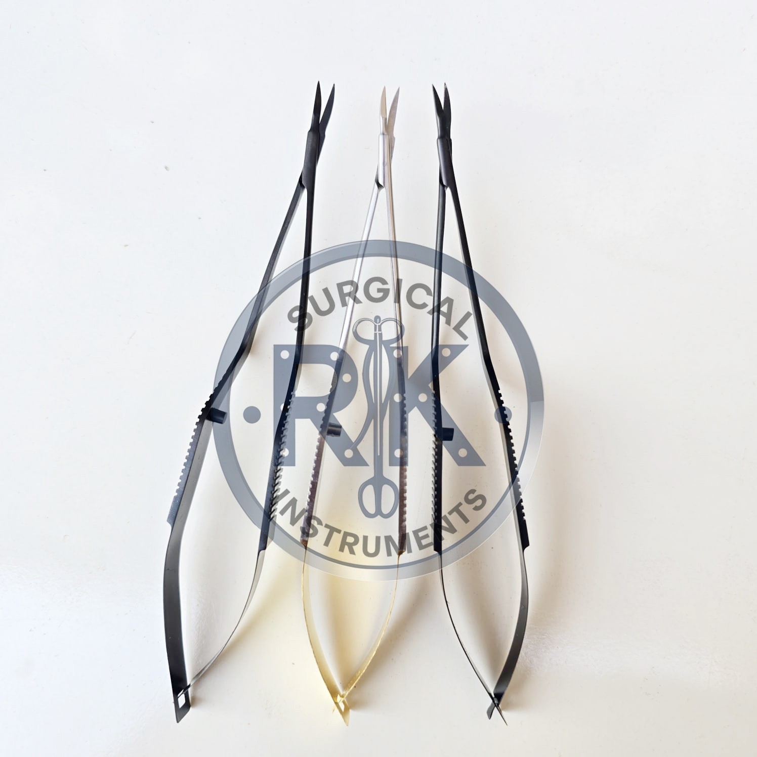 Kamiyama micro bayonet scissors 3 Pcs Size 210mm surgical instruments