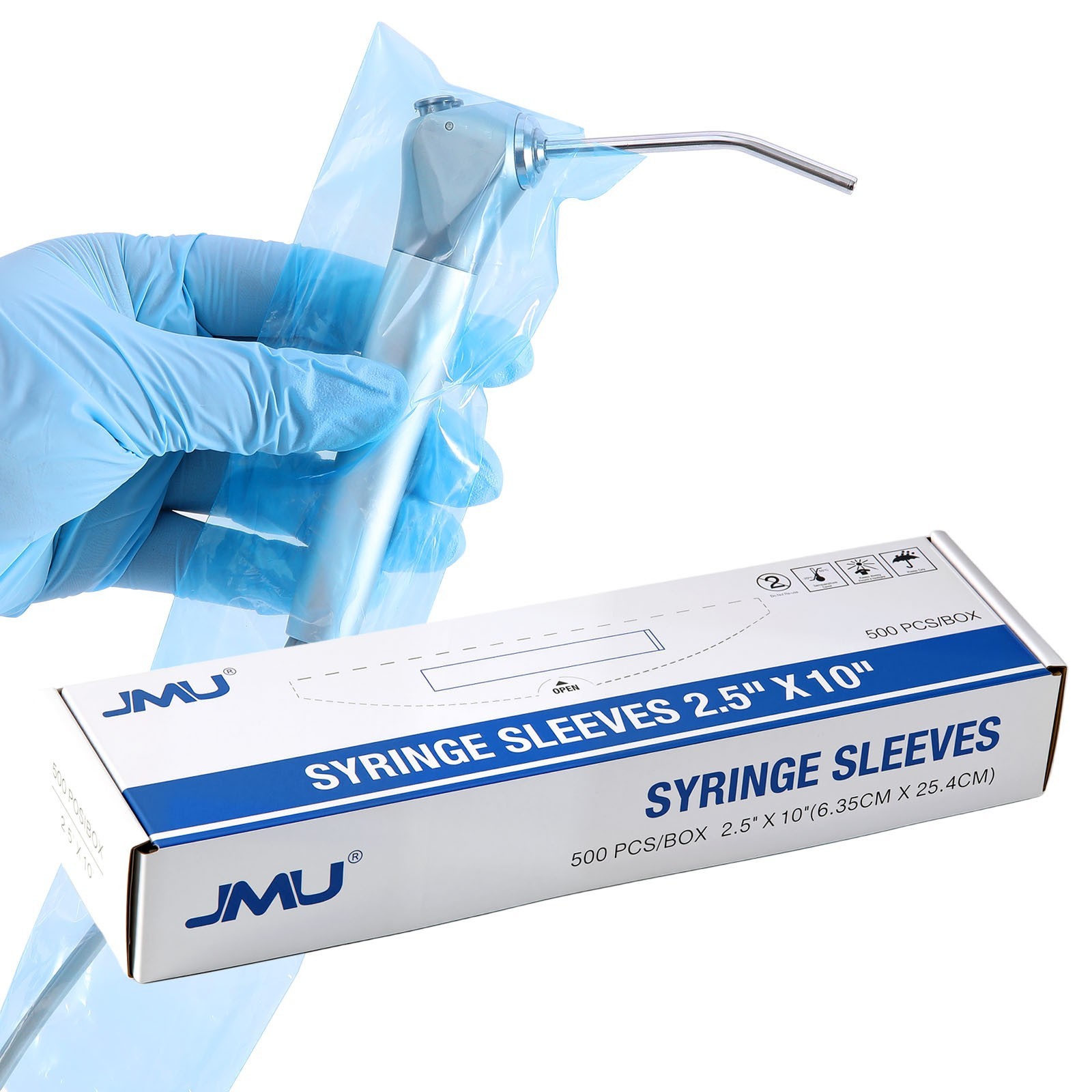 Up to 10000, Disposable Dental Air Water Syringe Sleeves Plastic Covers 2.5″x10″