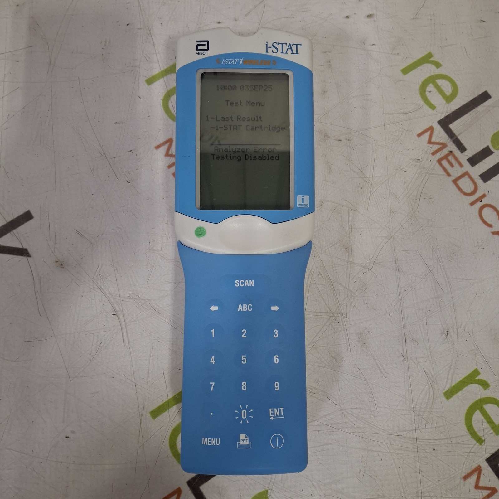 Abbott i-Stat 300W Wireless Blood Analyzer with i-Stat 1 Printer