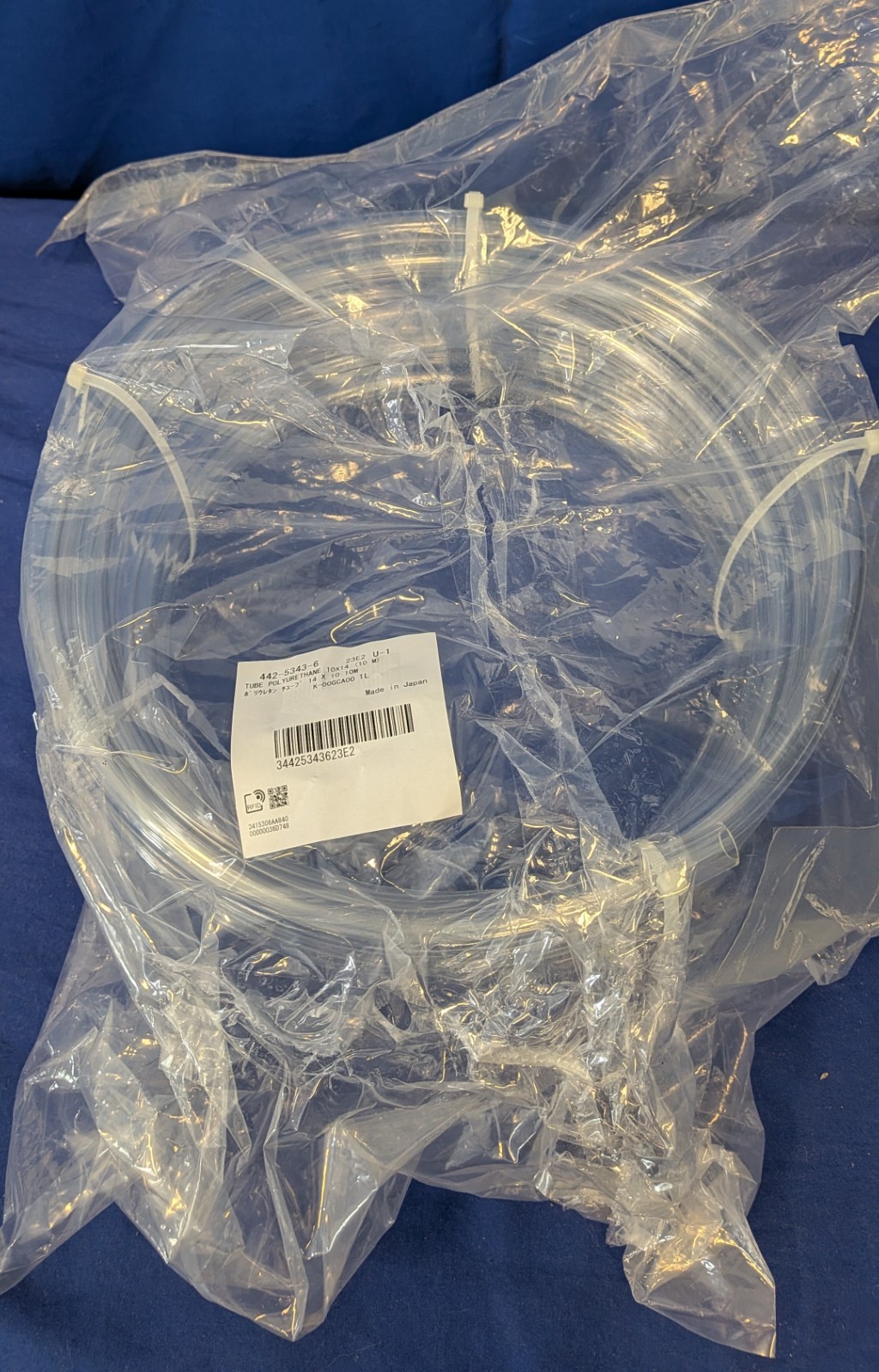 Tubing Polyurethane 10 x 14 (10M) PN# 442-5343-6, 23E2 U-1, K-00GCA00 1L