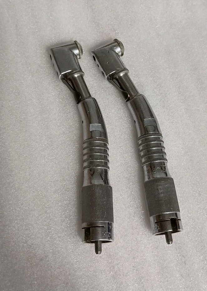 (2) MIDWEST Dental Manufacturing CARBO DENT HANDPIECE HEAD(s) Made in USA
