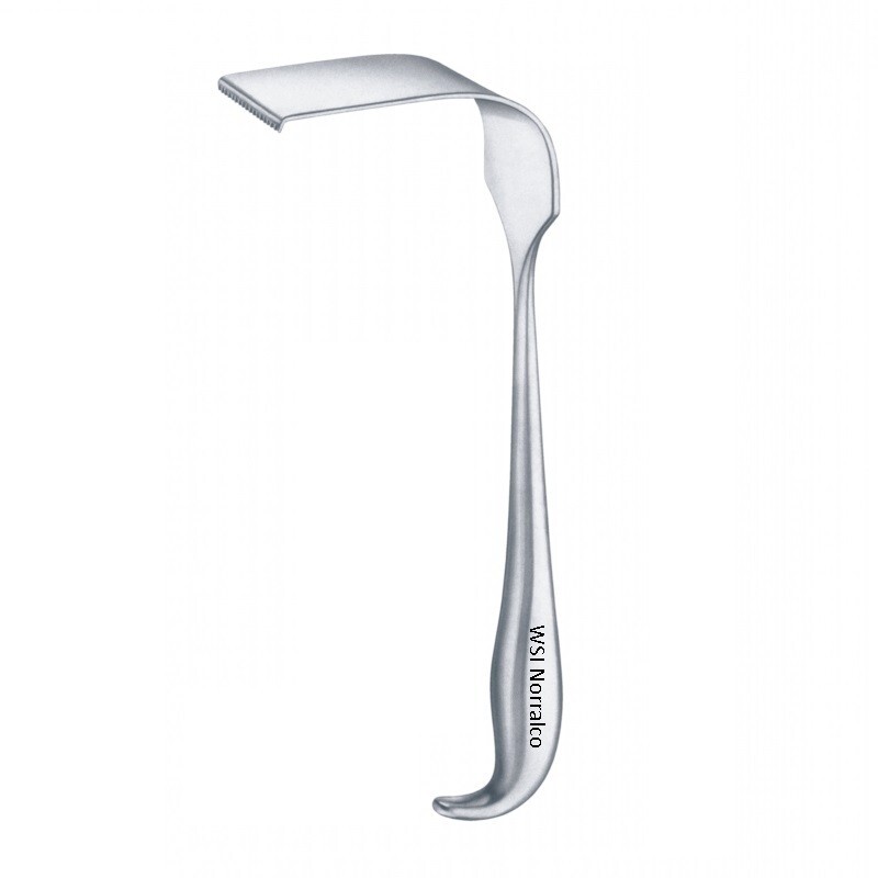 Meyerding Retractor, 9.5″, Blade 5/8″ Wide x 2″ Long, Hollow Grip Handle