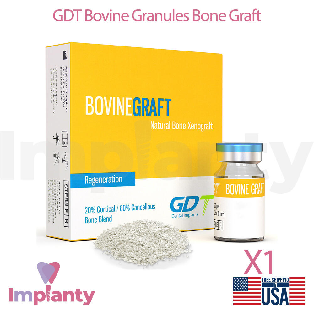 GDT Natural Gra ft Bovi ne Powder Dental Sterile Blister Collagen Filling