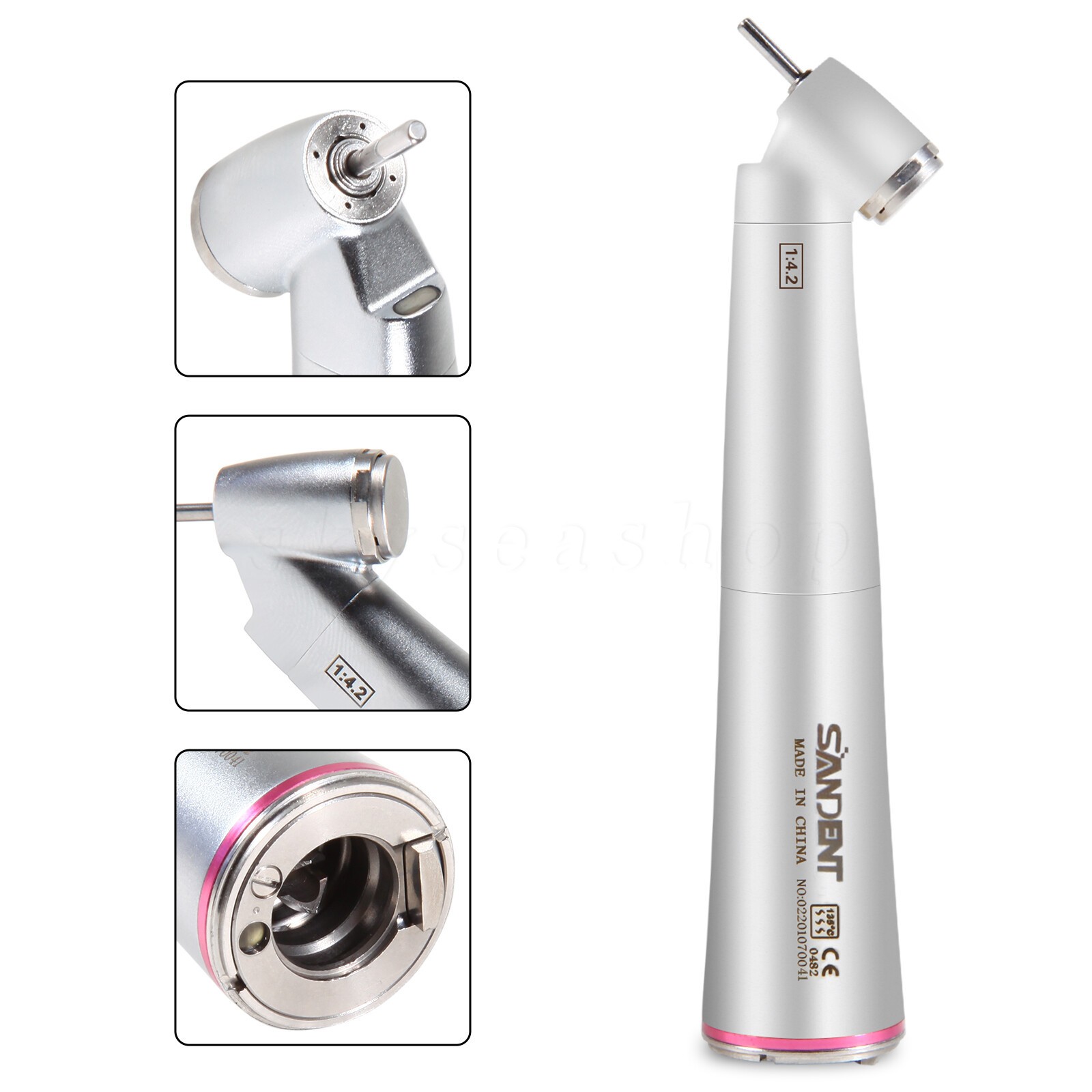 Dental LED Implant Motor Surgical System / 20:1 1:4.2 1:5 Contra Angle Handpiece
