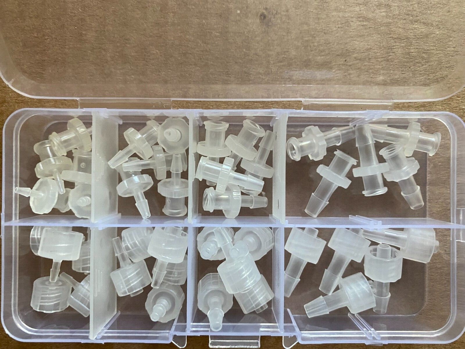 Luer Lock 1/16″, 3/32″, 1/8″, 5/32″ Male/Female for Tubing Connection 40 PCS