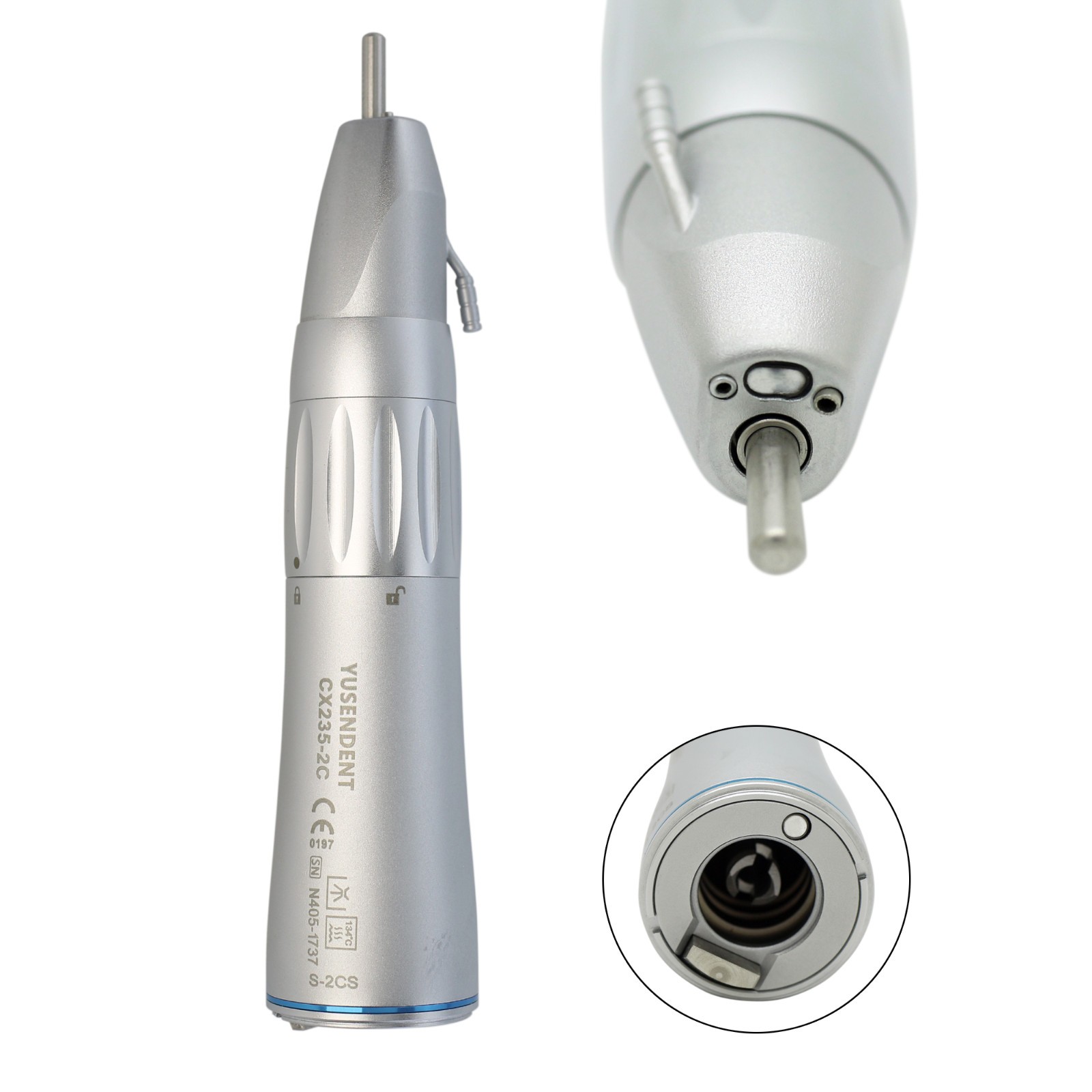 Dental 1:1 Fiber Optic Surgical Handpiece Straight KaVo External ISO E-type