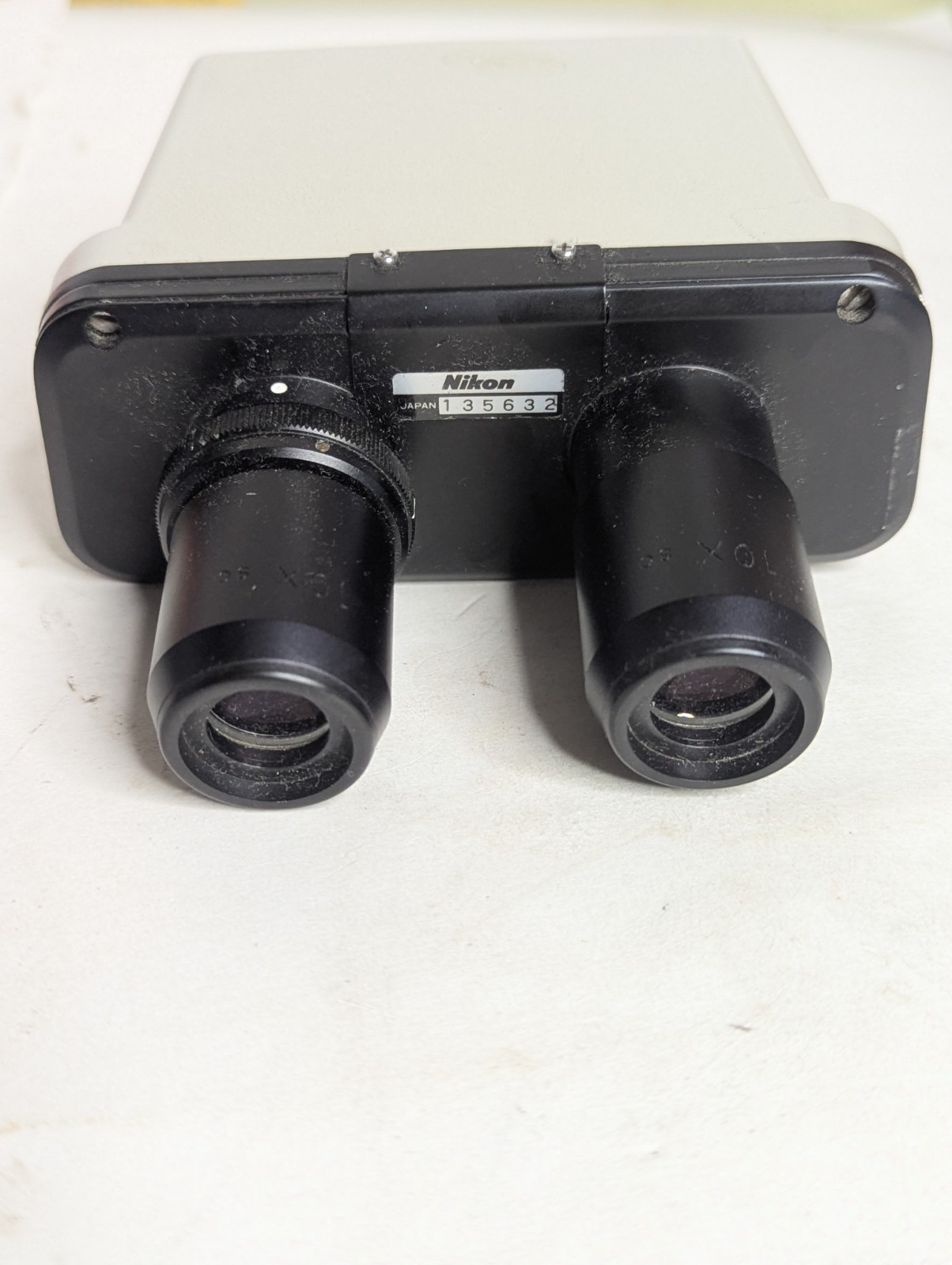 Nikon SC UPRIGHT Microscope Head WITH eye pieces