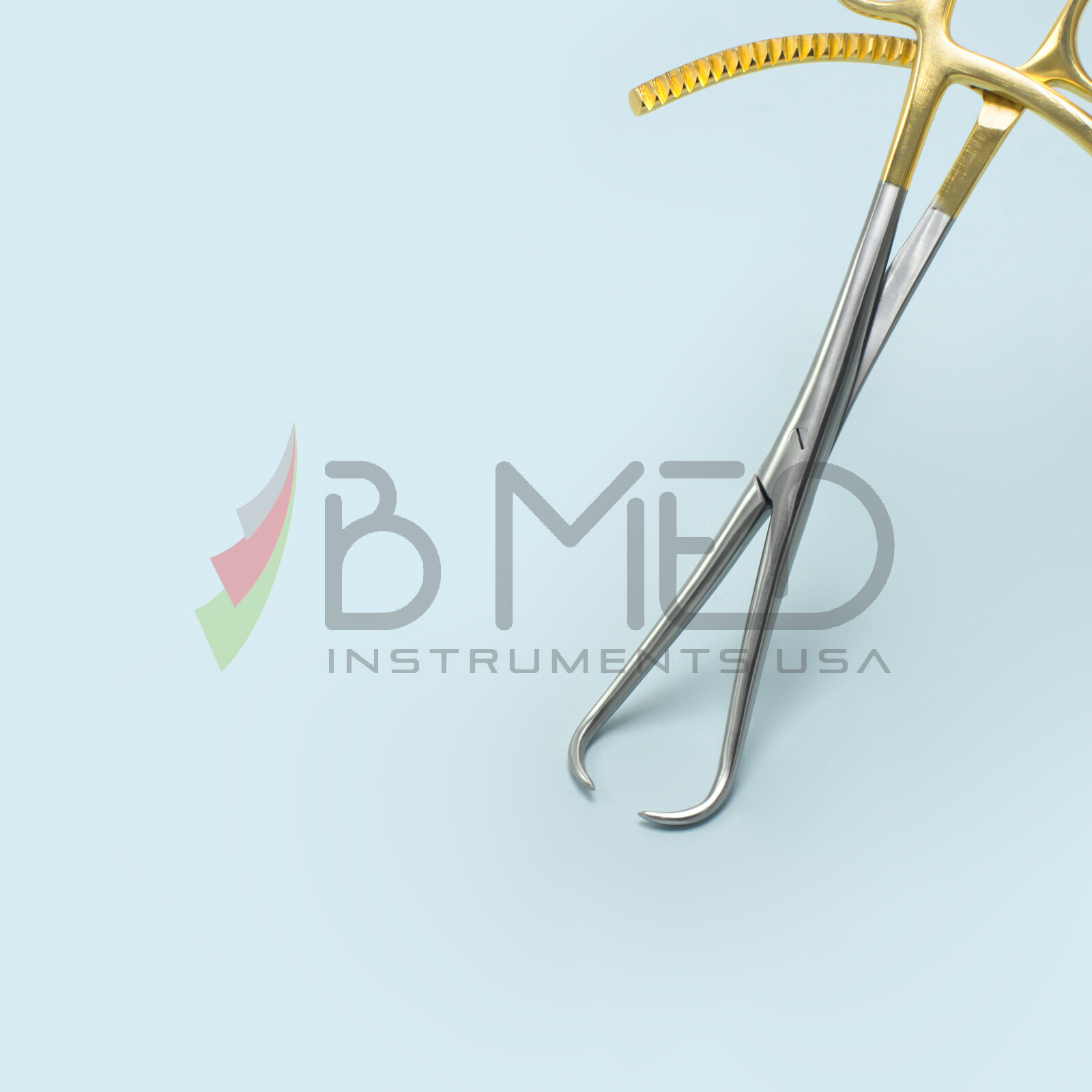 OR Grade Bone Reduction Forceps 8″ Double Ratchet Orthopedic Instruments