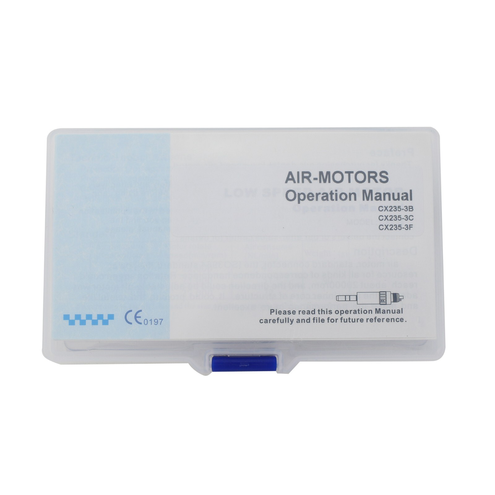 COXO Dental Slow-speed Air Motors 4 Holes Internal Spray ISO E-Type Motor NSK