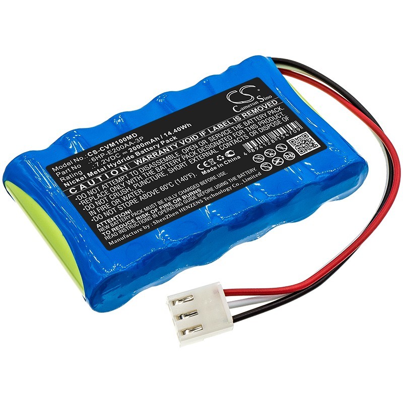 BATTERIE Ni-MH 7.2V 2000mAh Type 6HP-E200AA-3P For Care Vision OM-100
